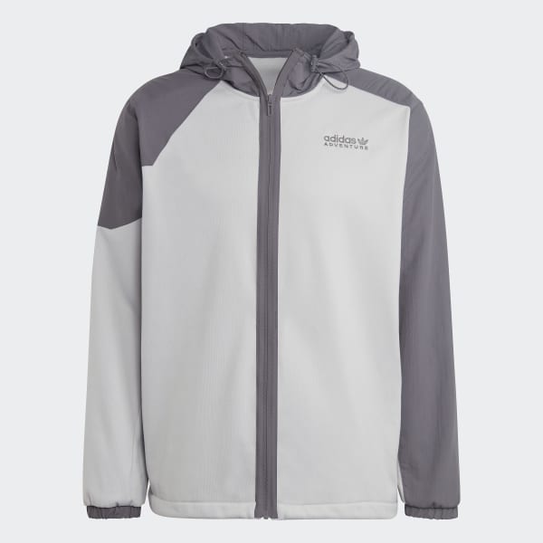 Adidas winter hooded jacket discount