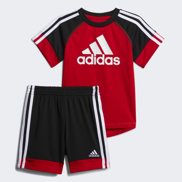 adidas Sport Shorts Set - Red | adidas US