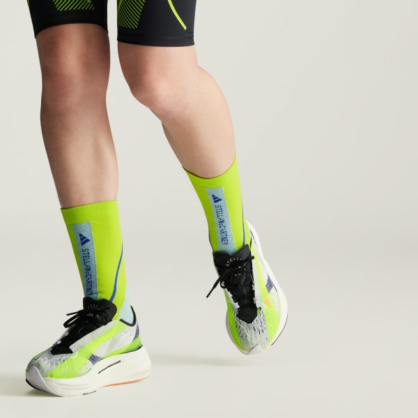 Verde Calcetines a Media Pantorrilla adidas by Stella McCartney