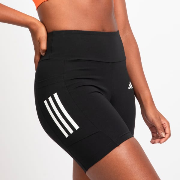 Preto Shorts 3 Listras Com Bolso