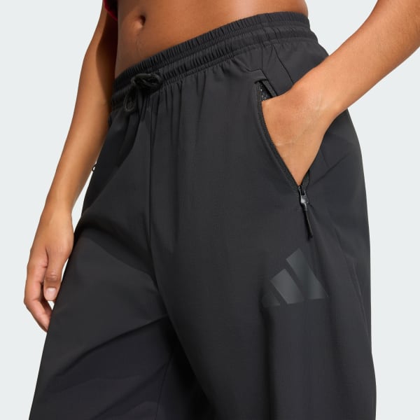 ADIDAS Z.N.E. WOVEN PANT - Black | Free Shipping with adiClub
