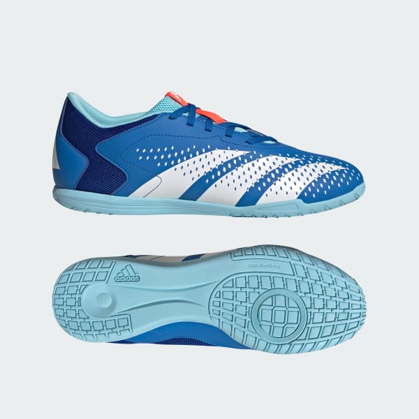 adidas Predator Accuracy.4 Indoor Sala Soccer Shoes - Blue | Free