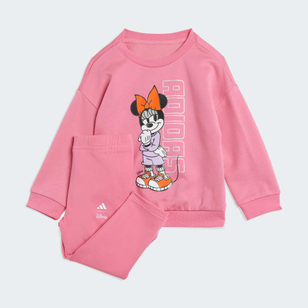 Pink Disney Minnie Mouse joggersæt til børn