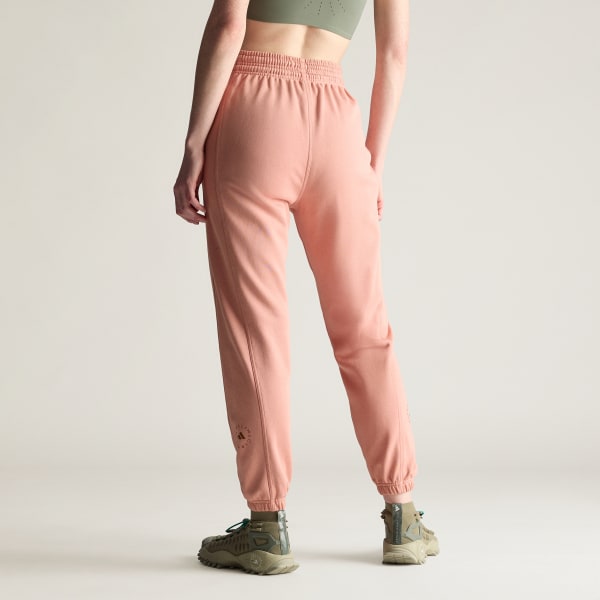 สีชมพู กางเกงวอร์มทรงเรกูลาร์ adidas by Stella McCartney