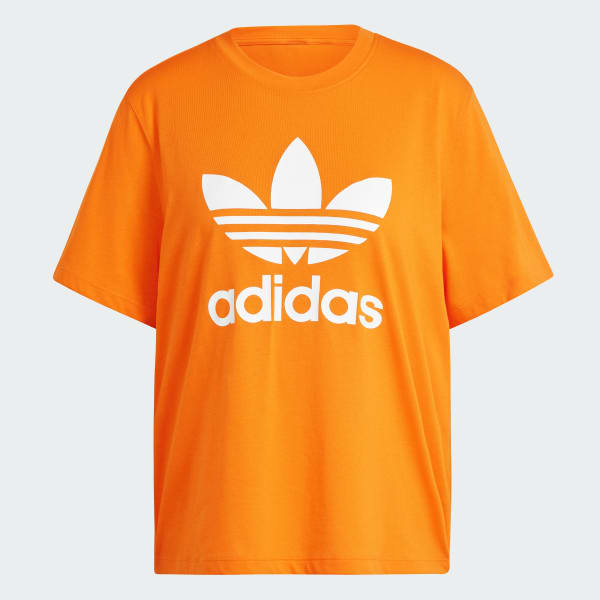 Orange Adicolor Trefoil Boxy Tee