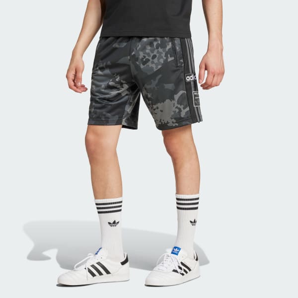Schwarz Camo Shorts