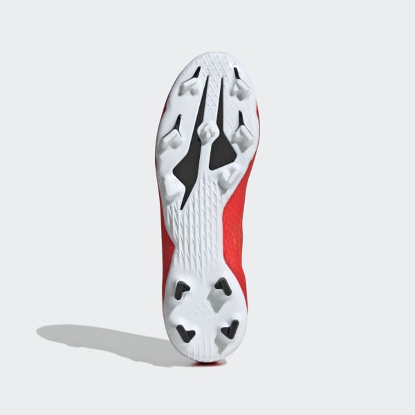 Rojo Calzado de Fútbol X Speedflow.3 Terreno Firme LEL25