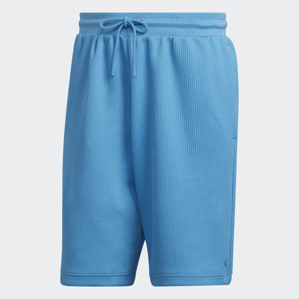 Blue Adicolor Trefoil Plisse Shorts BY404
