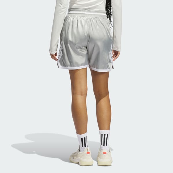 adidas Crazy Lite Shiny Short - Grey | Free Shipping with