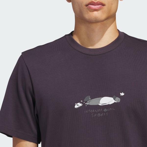 adidas Henry Jones Defeat Tee (Gender Neutral) - Purple