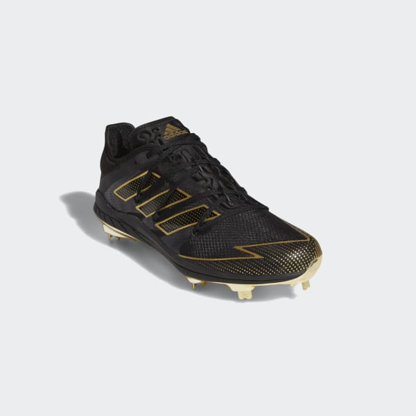 adidas black and gold cleats