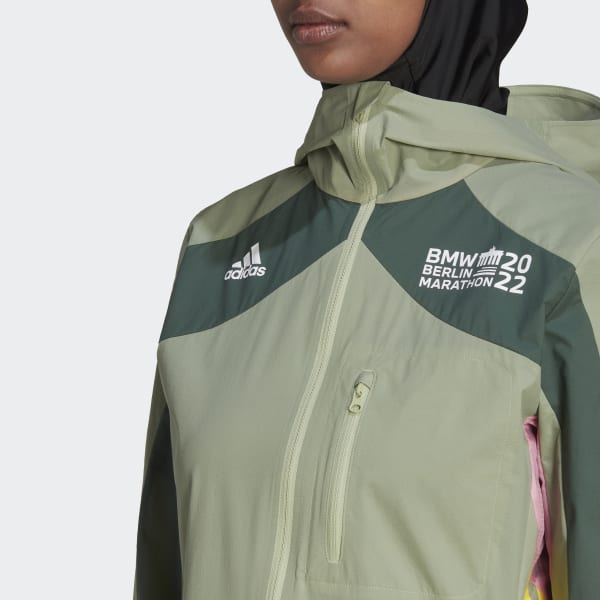 Zielony Berlin Marathon 2022 Legends Jacket EBT32