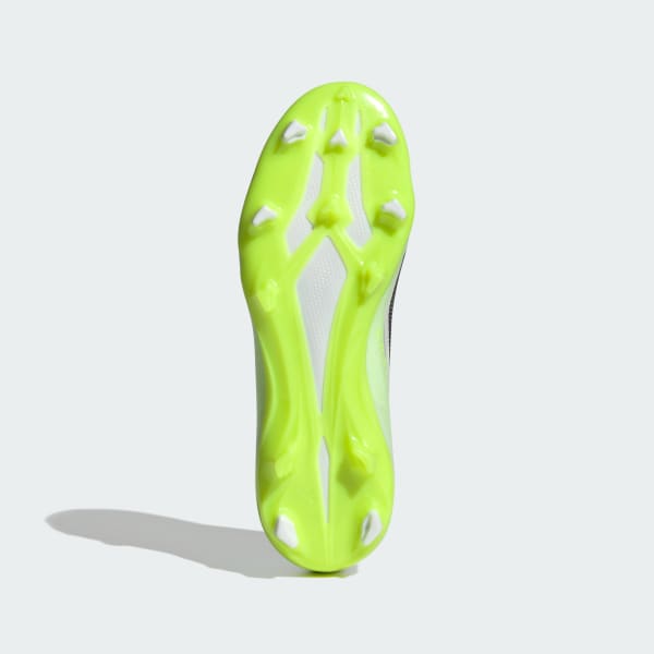 Weiss X Crazyfast.1 Laceless FG Fußballschuh