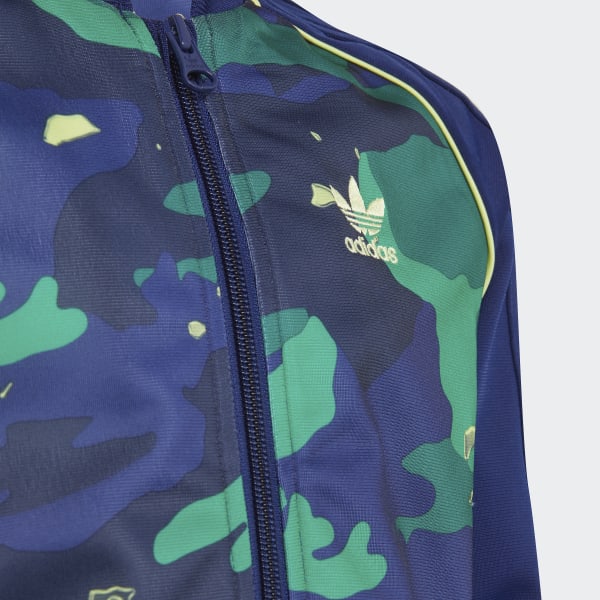 Har det dårligt diamant Uregelmæssigheder adidas Camo Print SST Set - Blue | adidas US