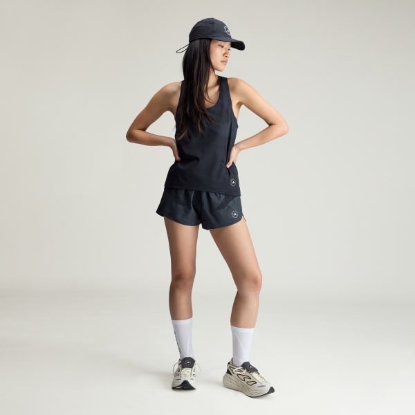 Czerń Top na ramiączkach adidas by Stella McCartney Running