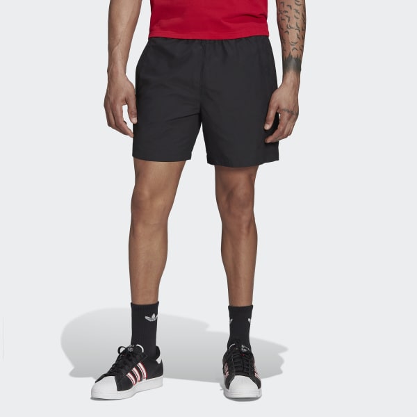 Czerń Manchester United DNA Downtime Shorts