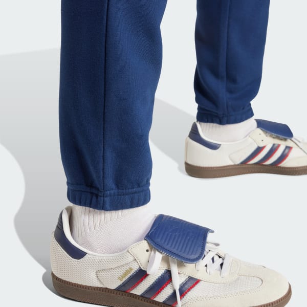 adidas Trefoil Essentials Pants - Blue | Free Shipping with