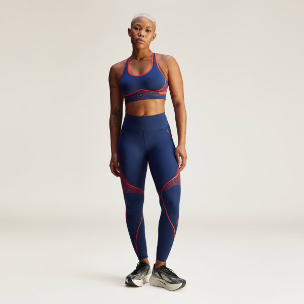Blu Leggings da running adidas by Stella McCartney TruePace