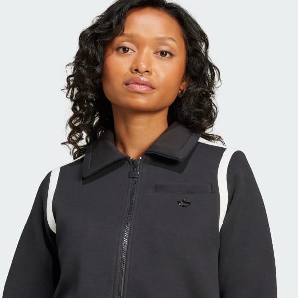 ◆adidas◆ Premium Colored Track Top JD5470 adidas Originals Premium Collared Track Top - Black | adidas