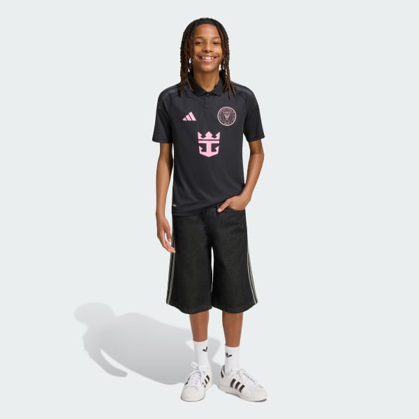 Black Inter Miami CF Away Jersey Kids