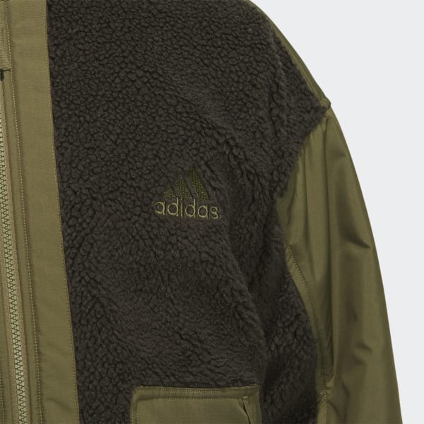 Green PRSVE BOS 쉐르파 재킷 UW071
