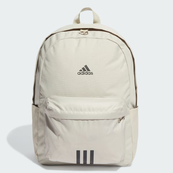 Beige Classic Badge of Sport 3-Stripes Backpack