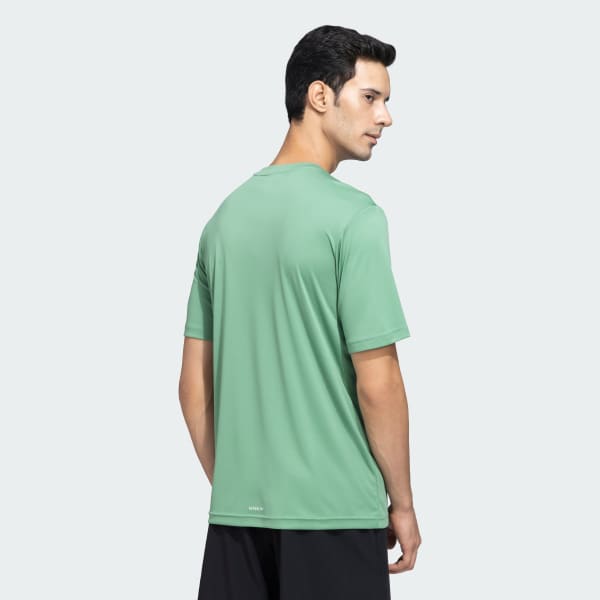 Green Poly Mesh T