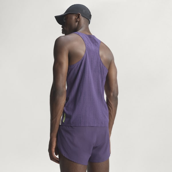 アディダス adizeroランニングシングレット - レッド