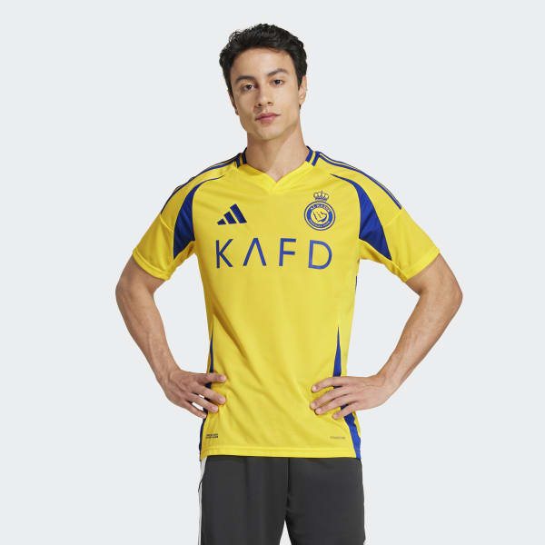 adidas AEROREADY 24/25 イエロー XL adidas Al Nassr FC 24/25 Ronaldo Home Jersey - Yellow | adidas Türkiye