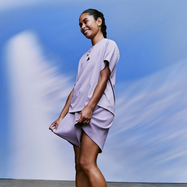 สีม่วง เสื้อยืด Z.N.E.