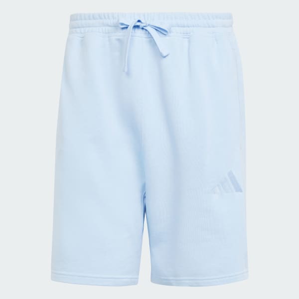 Mau-xanh-da-troi Quần Short Vải Thun Da Cá ALL SZN