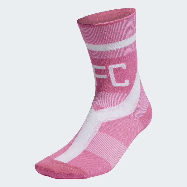 Pink Arsenal FC x adidas by Stella McCartney Crew Socks MKI28