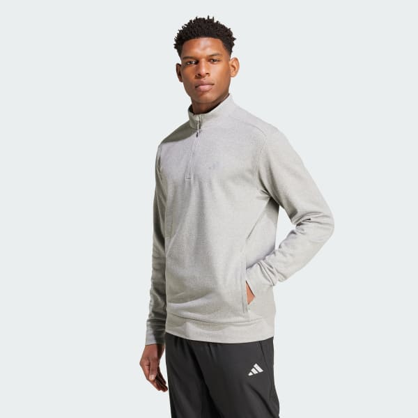 adidas Game and Go Training Small Logo 1/4-Zip Long Sleeve