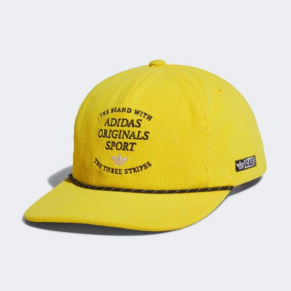 adidas Unfair Way Strapback Cap - Yellow | Free Shipping with adiClub