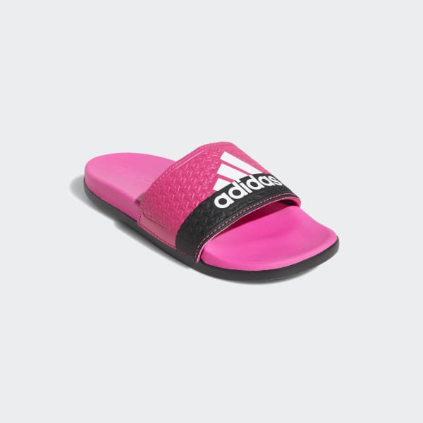 adidas adilette Cloudfoam Plus Slides - Pink | adidas Canada