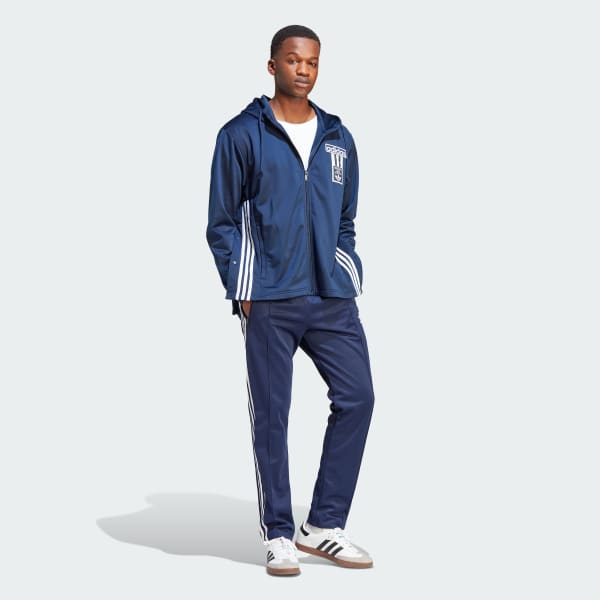 Blu Hoodie adicolor adibreak Full-Zip
