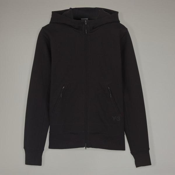 zwart Y-3 Classic DWR Terry Hoodie CJ898