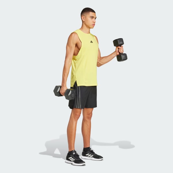 Đen Quần Short 3 Sọc Designed-for-Training