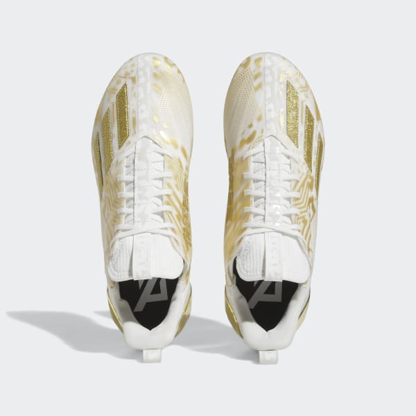 White adizero 12.0 Mismatch Football Cleats
