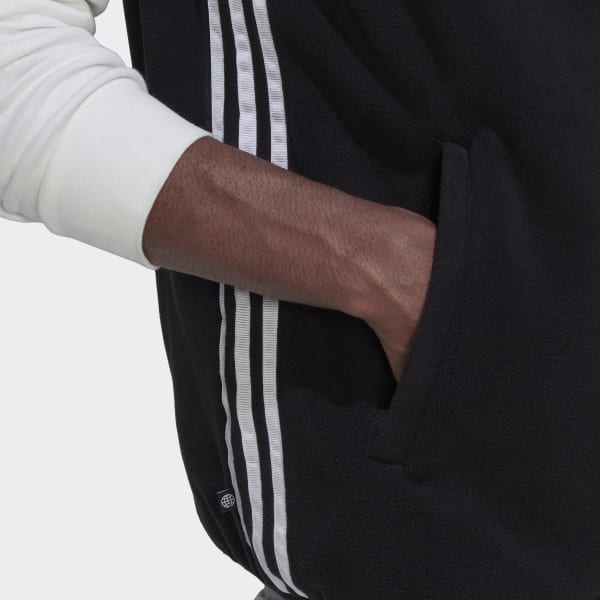 noir Veste sans manches Adicolor 3-Stripes Fleece CZ783