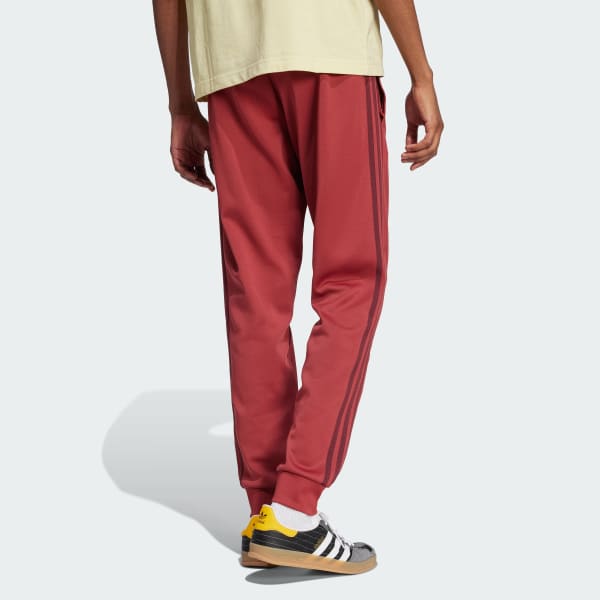Sst Pantaloni Adidas Rosso Track Pants Adicolor Classics SST