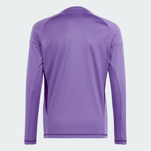 Purple Tiro 24 Competition Long Sleeve Goalkeeper Jersey