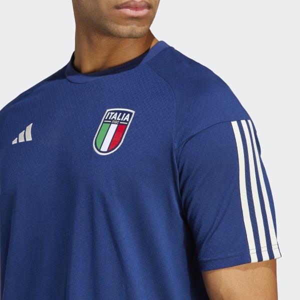 Niebieski Italy Tiro 23 Cotton Tee