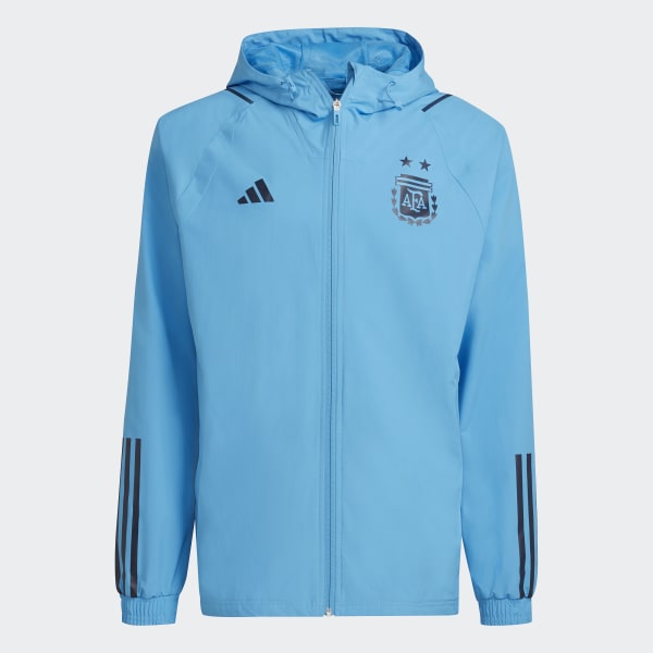 adidas Campera Argentina Tiro 23 All-Weather - Azul | adidas Argentina