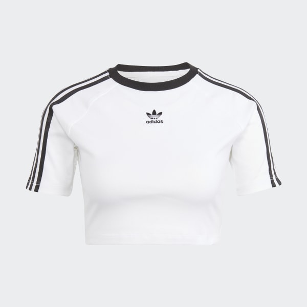 ★関税込★adidas★W 3S BABY TEE ベビーTシャツ★ ☆韓国の人気☆【ADIDAS】☆W 3S BABY TEE ベビーTシャツ