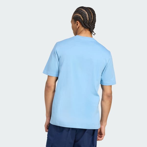 Blauw Trefoil Essentials T-shirt