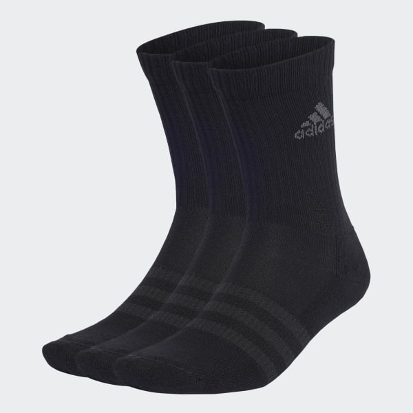 Negro Calcetines clásicos Cushioned