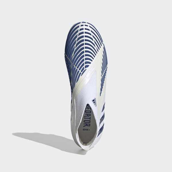 Branco Chuteira Predator Edge+ Campo