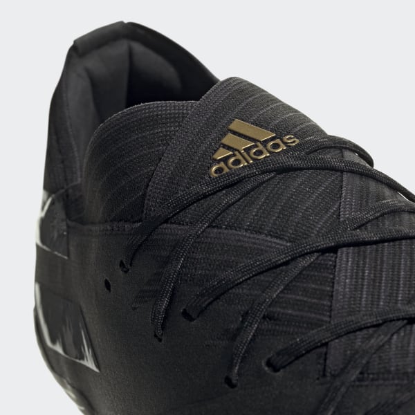 Adidas black nemeziz football boots discount