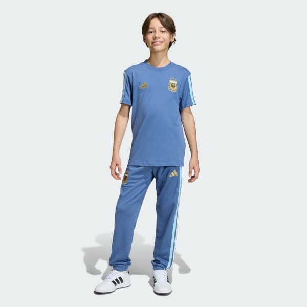 Azul Camiseta Seleção Argentina DNA Infantil